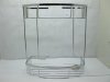 1X Stainless Steel High-Grade 2-Layer Cube Bath Rack 1X Stainless Steel High-Grade 2-Layer Cube Bath Rack