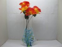 10X Transparent Foldable Recyclable Durable Flower Vase 10X Transparent Foldable Recyclable Durable Flower Vase