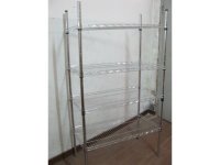 Adjustable 4 Tier Wire Shelving Storage Shelf 87x42x156