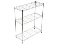 Adjustable 4 Tier Wire Shelving Storage Shelf 87x30x156