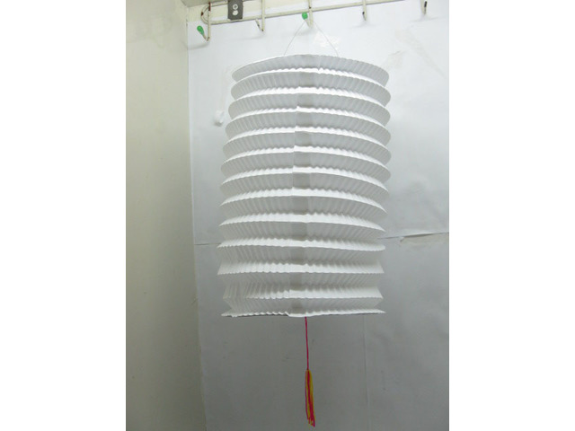 12pcs Plain White Folding Portable Hanging Paper Lantern