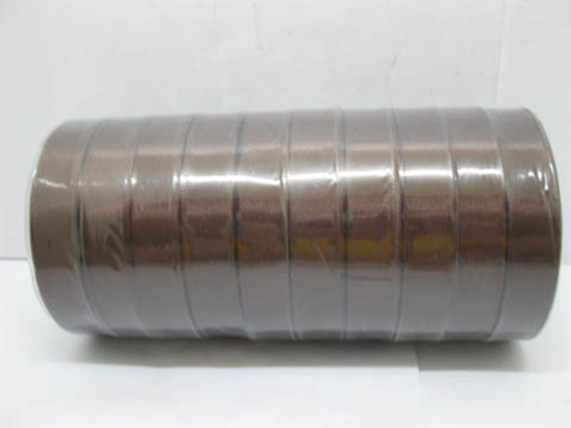 10Rolls X 25Yards Brown Coffee Grosgrain Ribbon 18mm