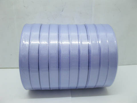 10Rolls X 25Yards Purple Grosgrain Ribbon 9mm - Click Image to Close