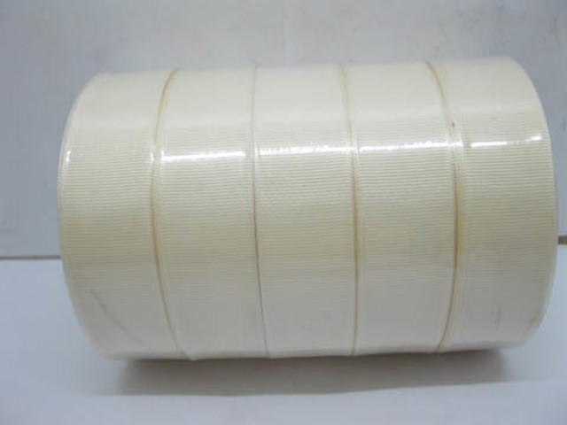 5Rolls X 25Yards Ivory Grosgrain Ribbon 25mm - Click Image to Close