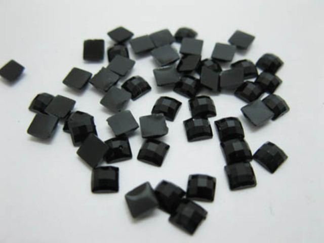 15000 Black Flat Back Cubes Rhinestones Wholesale 15000 Black Flat Back Cubes Rhinestones Wholesale