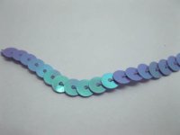 5Sheets X 10Yards Purple Strip Sequin Trim for Craft