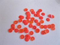 255Gram Red Round Loose Sequin 5mm
