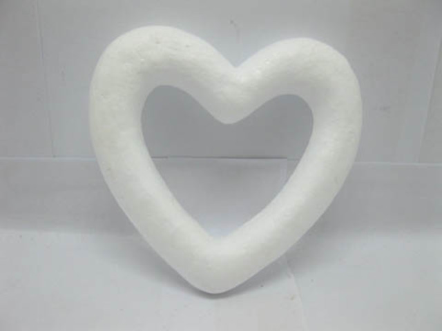 100Pcs Polystyrene Foam Hollow Heart Decoration Craft DIY 90mm 100Pcs Polystyrene Foam Hollow Heart Decoration Craft DIY 90mm