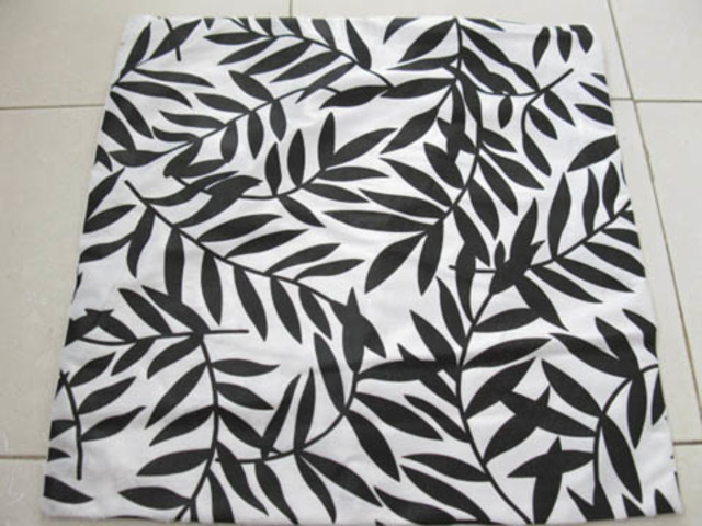 2Pcs Velvet Leaf Leaves Pillow Cushion Covers 43cm