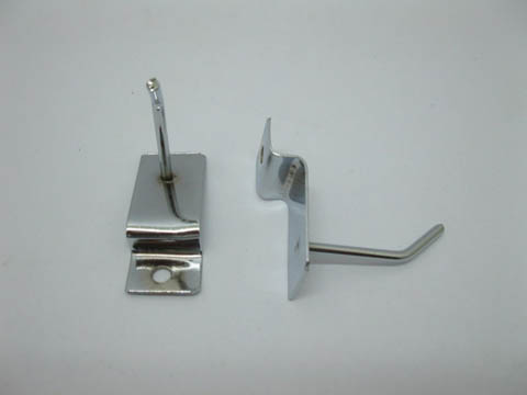 50X Metal Slatwall Grid Peg Hooks 4.8cm Size - Click Image to Close