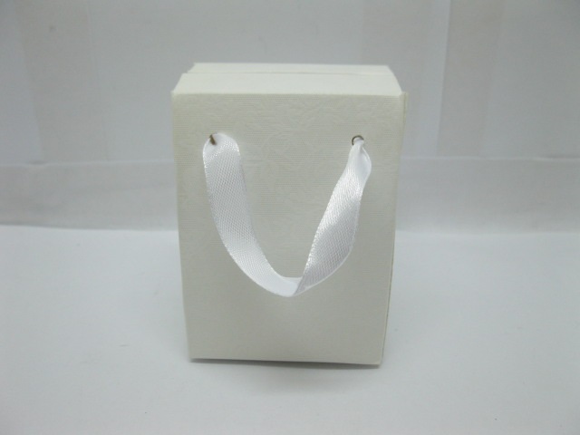 100Pcs Bomboniere Boxes Wedding Favor w/Ribbon Handle wholesale - Click Image to Close