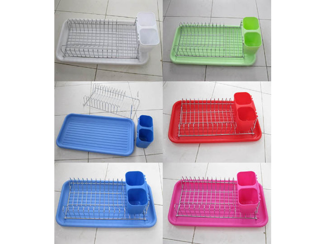 1Pc Dish Rack Plate/Spoon Drainer Stand Hold 12 Plates 1Pc Dish Rack Plate/Spoon Drainer Stand Hold 12 Plates