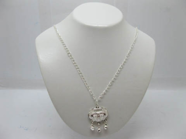 10Pcs Chinese Amulet Baby Auspicious Lock Pendant Necklace
