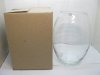 1X Clear Glass Oval Vase 25x13cm Wedding Favor 1X Clear Glass Oval Vase 25x13cm Wedding Favor