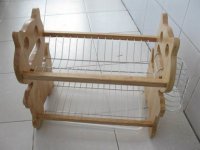 1X Dish Rack Plate Drainer "Bear" Stand dis-w203 1X Dish Rack Plate Drainer "Bear" Stand dis-w203