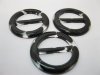 98Pcs Black Buckles 30mm Wedding Favor 98Pcs Black Buckles 30mm Wedding Favor