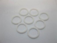 5x200Pcs White Bra Rings Bra Finding Acessories 13mm