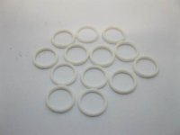 500Pcs White Bra Rings Bra Finding Acessories 10mm