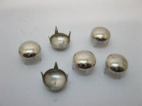 4x500Pcs Silver Color Dome Studs 10x10mm Leather Craft