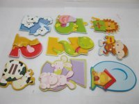 1Set X 2Sheets Numbers Window Wall Room Decorative Stickers