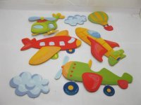 1Sheet Airplane Window Wall Room Decorative Stickers 1Sheet Airplane Window Wall Room Decorative Stickers