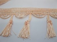 1Sheet X 19Meters Peach Color Fringe Curtain Trimming