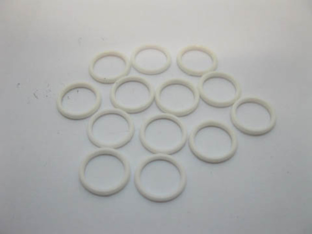 500Pcs White Bra Rings Bra Finding Acessories 10mm