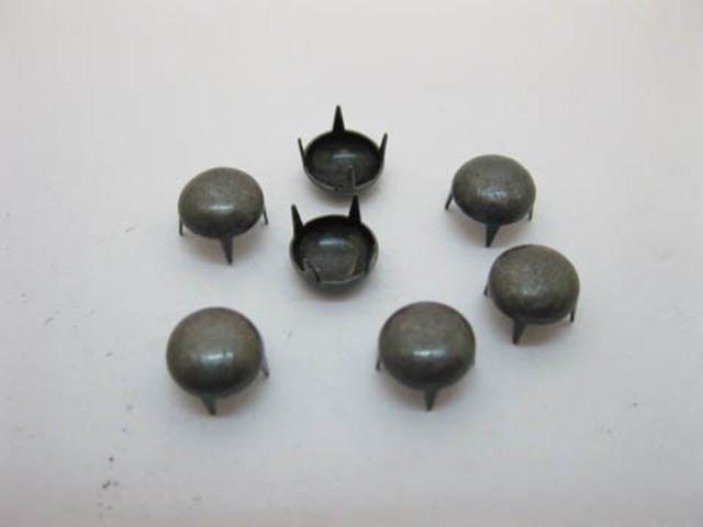200Pcs Brass Dome Studs 8x8mm Leather Craft