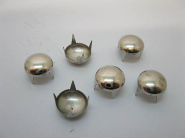 4x500Pcs Silver Color Dome Studs 10x10mm Leather Craft