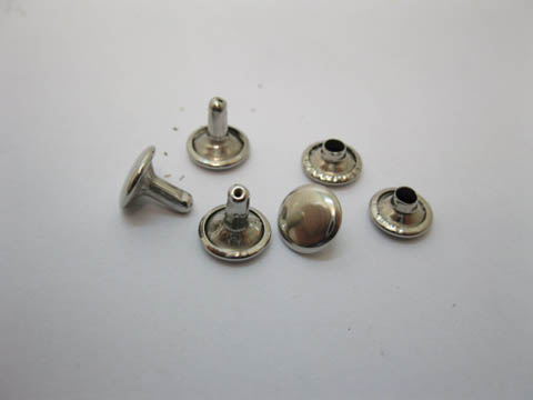 500Sets New Press Dome Studs/Buttons 9x9mm - Click Image to Close