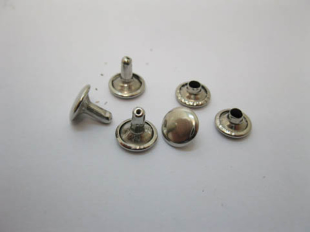 500Sets New Press Dome Studs/Buttons 9x9mm - Click Image to Close