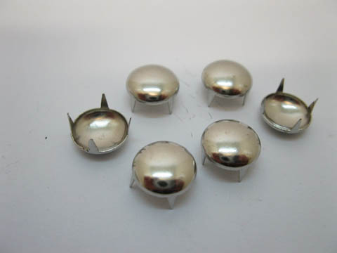 4x200Pcs Silver Color Dome Studs 12x12mm Leather Craft - Click Image to Close