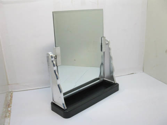 1Pc New Square Pedestal Makeup Mirror 23x19cm 1Pc New Square Pedestal Makeup Mirror 23x19cm
