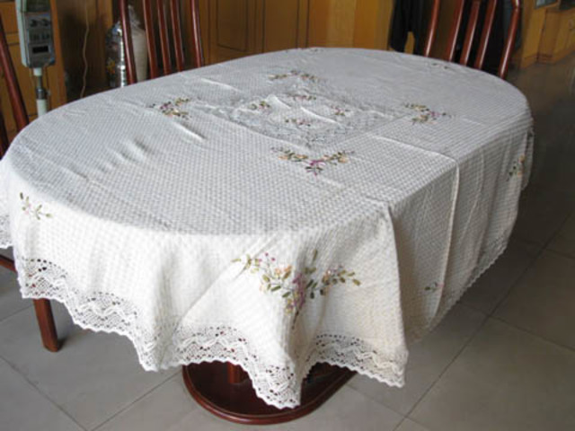 1X New 180x180cm Floral Table Cloth Garden Style 1X New 180x180cm Floral Table Cloth Garden Style