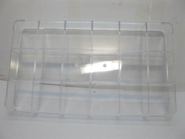 1Pcs Bead Storage Boxes 18 Compartment Organizer w/Lid