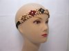 5x12Pcs New Elastic Wooden Beaded Headbands 5x12Pcs New Elastic Wooden Beaded Headbands