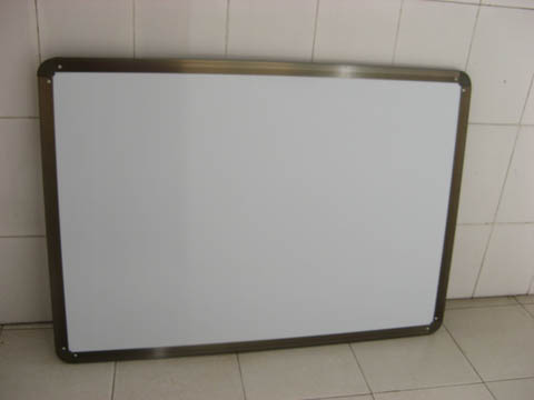 1X New 2 Usage Sided Greenboard Whiteboard 90x60cm - Click Image to Close