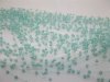 60Strands Blue Beaded Garland for Wedding Craft Dia.3mm 60Strands Blue Beaded Garland for Wedding Craft Dia.3mm