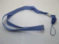 95 Stripe Neck Strap Lanyard Cellphone Strap 40cm
