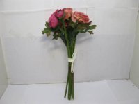 1X Ranunculus Asiaticus Bridal Bouquets Wedding Holding Flowers
