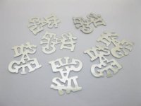 3600Pcs Slivery "It's A Girl" Baby Shower Party Table Confetti
