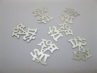 3600Pcs Silver "It's A Boy" Baby Shower Party Table Confetti