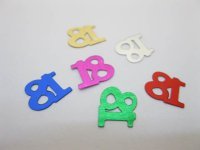 7100Pcs Age "18" Party Table Decoration Confetti Mixed Color