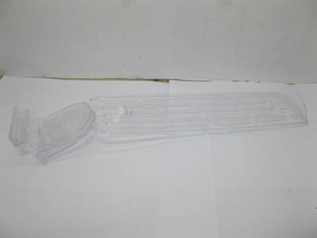 10Pcs Transparent Slatwall Swivel Shoe Display Holder