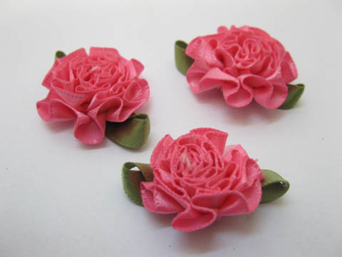 200 Deep Pink Hand Craft Carnation Embellishments - Click Image to Close