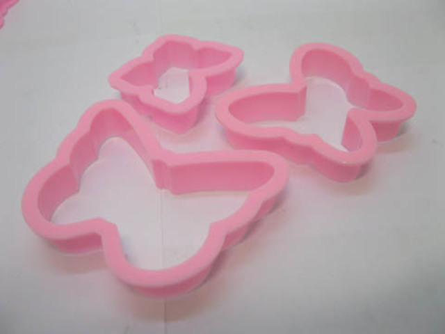 1Set X 5Pcs Butterfly Biscuit Cake Cookie Cutter Mold Mould Tool - Click Image to Close