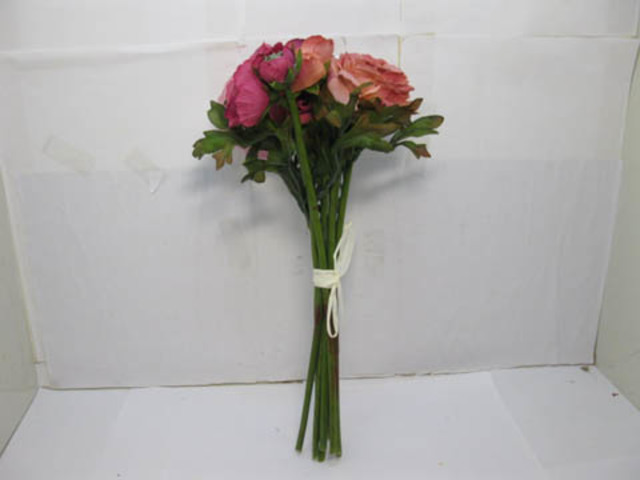 1X Ranunculus Asiaticus Bridal Bouquets Wedding Holding Flowers