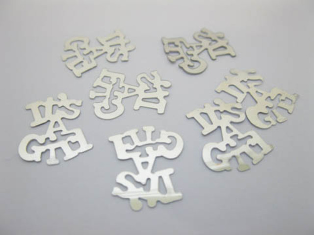 3600Pcs Slivery "It's A Girl" Baby Shower Party Table Confetti