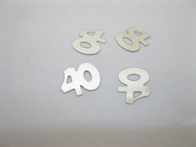 5700Pcs Age "40" Party Table Decoration Confetti Silver