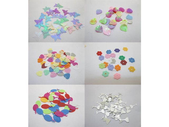 11500Pcs Wedding Party Table Decoration Confetti Assorted - Click Image to Close